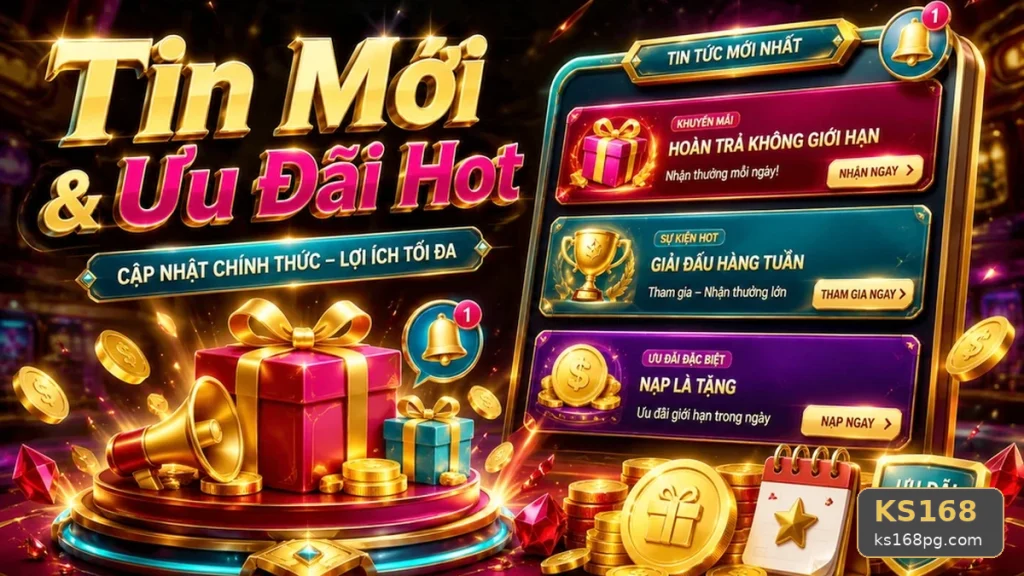 Hướng Dẫn KS168 Tại ks168pg.com: Nhận Diện Lỗi Phổ Biến Về Tin Mới, Ưu Đãi Và Điều Kiện Khuyến Mãi Để Xử Lý Có Trách Nhiệm