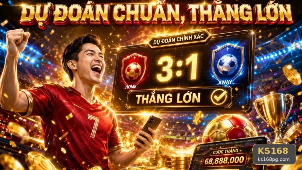 Thể Thao KS168 Tại ks168pg.com: Hướng Dẫn Người Mới Kiểm Tra Giao Diện Phân Tích Trận Đấu Và Tỷ Số Bóng Đá Cho Trải Nghiệm Toàn Diện